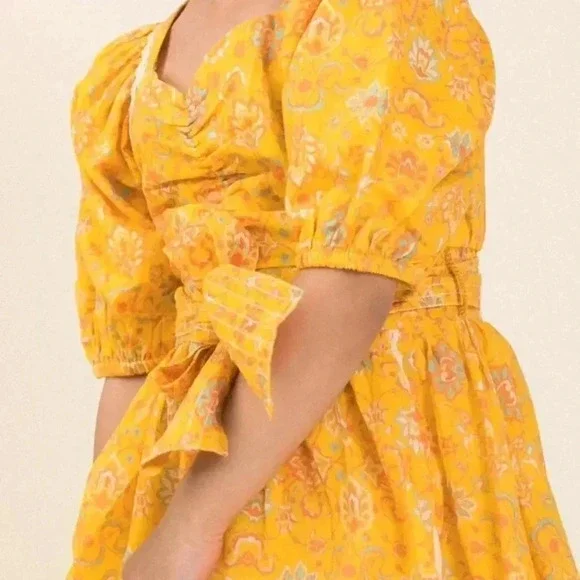 IVY CITY Mini Tuscan Sun Dress 9/10 - Picture 6 of 9